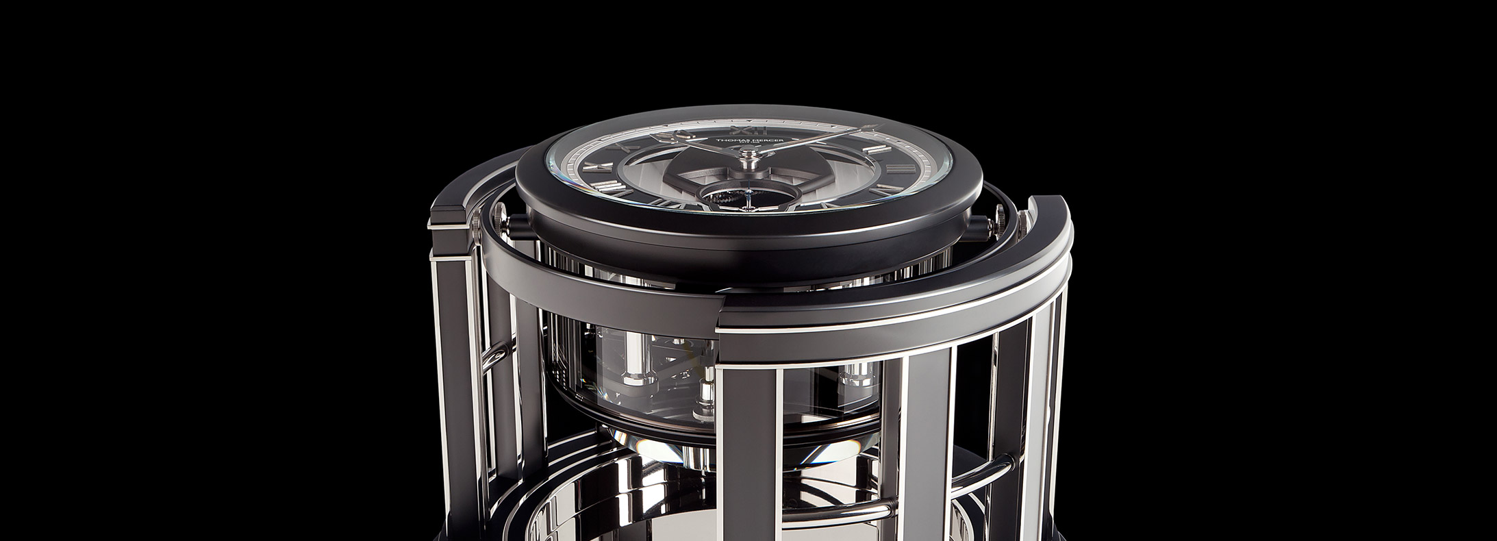 Legacy Marine chronometer boasting a superior architecture cabinet