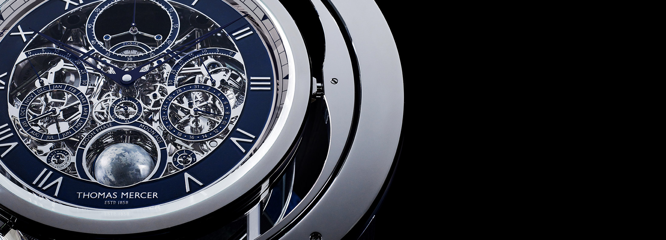 The celebration of horology: perpetual calendar and  equation of time